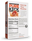 Pure Kick Energy Singles To Go Drink Mix Blood Orange 6 Boxes 6 Packets Per Box 36 Single Servings