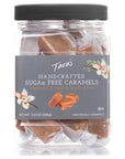 Tara's All Natural Handcrafted Gourmet Caramel: Small Batch, Kettle Cooked, Creamy & Individually Wrapped - Sugar Free, 11.5 Oz