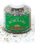 Borsari Seasoned Salt Combo - Multi-Use All Purpose Savory and Original Seasonings - Gourmet Sea Salt Blends With Herbs and Spices - Gluten Free - Set of 2, 4 oz Shaker Bottles