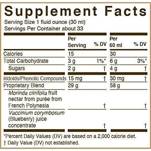 Tahitian Noni Juice by Morinda  Original and Authentic Noni Fruit Puree with Natural Blueberry  Grape Resveratrol  Invigorating Daily Superfood Drink for Enhanced Vitality  4x1L BottlesCase