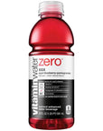 Vitamin Water Zero AcaiBlueberryPomegranate  XXX 20oz Bottle Pack of 6 Total of 120 Oz