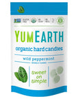 YumEarth Organic Wild Peppermint Hard Candy 33 Ounce Pack of 6