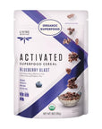 Living Intentions Organic Superfood Cereal  Blueberry Blast  NonGMO  Gluten Free  Vegan Paleo  Kosher  9 Ounce Unit