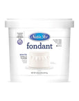 Satin Ice White Fondant, Vanilla, 2 Pounds