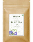 Zyanna Blue Pea Tea  Butterfly Pea Flower Tea with Lemongrass 353oz100g50 Cups Caffeine Free Drinks Food Coloring Iced Teas Cocktails  100 Natural  Brew Hot or Cold