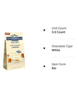 Ghirardelli White Chocolate Caramel Chocolate Candy - 5 oz - Pack of 3