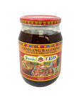 Barrio Fiesta Ginisang Bagoong Sauted Shrimp Paste Spicy Pack of Two 17 Oz Per Jar