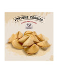 52USA Fortune Cookies Approx 25pcs Vanilla Flavor Fortune Cookies Individually Wrapped Bulk Fresh Cookies 4oz - Whlsome - Cookies & Biscuits