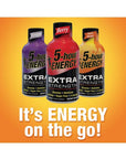 5hour ENERGY Shot Extra Strength Blue Raspberry 193 Ounces 12 Count - Whlsome - Sports Nutrition