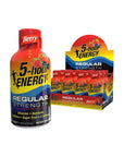 5hour ENERGY Shot Regular Strength Berry 193 oz 48 Pack - Whlsome - Energy Drinks