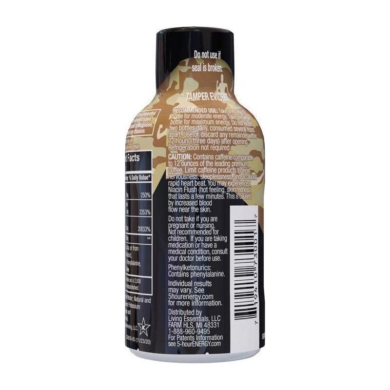 5hr Energy Sour Apple Camo 1912 - Whlsome - Energy Drinks