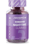 5HTP Gummies - 100mg - Promotes Calm Relaxed Mood - 1 Month Supply - High Strength Chewable Sleep Support 5 - HTP Supplement - Magnesium - L - Theanine - B12 - Made by Novomins - Whlsome - Vitamins & Supplements