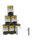 6 Pack Of Margaret Holmes Seasoned Black Beans With JFS Recipe Card - Whlsome - Canned Beans