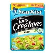 6 Pouches of StarKist Tuna Creations Ranch 26 Oz ea - Whlsome - Fish Products