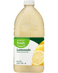 Amazon Fresh Lemonade from Concentrate 64 Fl Oz