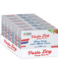 Pasta Zing Ready Pasta Meals Kit Elbow Pasta and Alfredo Sauce  Ready To Eat Microwavable Kit Ready in 60 Seconds 123oz Pack of 6 Precooked Meals  Meals Box  Dinner Box