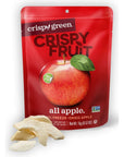 Crispy Green Natural FreezeDried Fruit Apple SingleServe No Sugar Added 053 Ounce Pack of 12