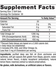 Nordic Naturals Ultimate Omega in Fish Gelatin, Lemon Flavor - 60 Soft Gels - 1280 mg Omega-3 - High-Potency Fish Oil Supplement - EPA & DHA - Promotes Brain & Heart Health - Non-GMO - 30 Servings