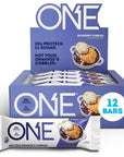 ONE Protein Bars, Blueberry Cobbler, Gluten Free Protein Bars with 20g Protein and only 1g Sugar, Guilt-Free Snacking for High Protein Diets, 2.12 oz (12 Count)