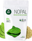 NBF Organic Nopal Cactus Powder 16 Oz 100 Pure Natural Prebiotic Fiber Prickly Pear Sugar Free Keto Diet Digestive Health GlutenFree from Local Deserts in Mexico