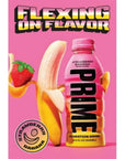 Generic Prime Sports Drink Strawberry Banana  12Fl oz Hydration Beverage