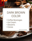 Monin  Sugar Free Dark Chocolate Sauce Velvety and Rich Great for Desserts Coffee and Snacks GlutenFree 12 Ounce 6Pack