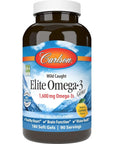 Carlson - Elite Omega-3 Gems, 1600 mg Omega-3s