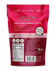 Lark Ellen Farm Cacao Cherry Grain Free Granola Clusters Raw Sprouted Certified Organic Vegan Nut and Seed Mix Low Carb and Sugar Paleo Crunchy Gluten Free Bites for a Healthy Snack Healthy Breakfast Cereal or Yogurt 8 oz  6 pack