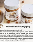 HollyBite Hazelnut  Cocoa Spread Vegan No Sugar or Oil Added High Fiber Keto Friendly  High Protein Gluten Free Healthy Fat Real Ingredients  110Z  Made in USA