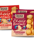 Michel Et Augustin Gourmet Cheese Crackers Crispy French Shortbread Snack Crackers Variety Pack 2 Parmesan and 1 Comté Cheese Savory Party Crackers 3Pack 35 oz Each