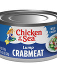 Chicken of the Sea Lump Crab Meat High in Calcium 6 oz Can Pack of 12