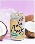 LaCroix Sparkling Water Coconut 12 Fl Oz pack of 8