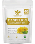 Dried Dandelion Leaf & Root Tea - 40 Tea Bags