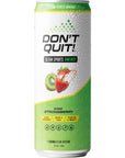 DON'T QUIT Clean Sports ENERGY (Kiwi Strongberry) - 12 Fluid Ounces