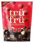 Tru Fru HyperDried Real Strawberries in White and Dark Chocolate 16 oz