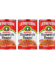 La Preferida Mexican Foods Homestyle Beans Frijoles Charros 15 OZ Pack of 3