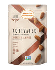 Living Intentions Activated Sprouted Nuts Unsalted Almonds Gluten Free Vegan Paleo 6 Ounce