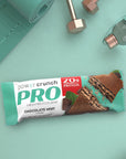 Power Crunch PRO Protein Wafer Bars High Protein Snacks with Delicious Taste Chocolate Mint 20 Ounce 4 Count