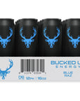 Bucked Up Energy Drink 300mg Blue Raz 12 CT