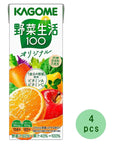 Vegetable Life 100 Original 71oz 4pcs Japanese Soft Drink Kagome Ninjapo