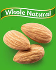 Blue Diamond Almonds Whole Natural Flavored Snack Nuts Single Serve Bags 15 Oz Tubes Pack of 12