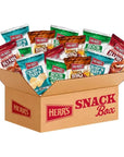 Herr's Multipack Chip Box, Assorted Flavors, Bulk Snacks - 1.5 Ounce (Pack of 24 bags)