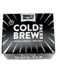 Wake The Hell Up Cold Brew Steeping Pouches UltraCaffeinated Coffee  10 Count 13 oz Pouches  Perfect Balance of High Caffeine  Great Flavor