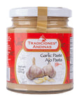 Tradiciones Andinas Ajo en Pasta Peruano 75 oz  Peruvian Garlic Paste Products Glass Jar Gourmet Food Cooking Producto del Peru Pasta de Cocina Ajos peruanos