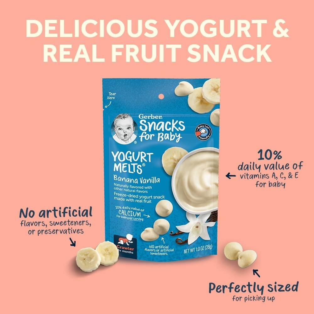 Gerber infant hot sale snacks