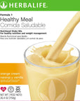 Herbalife Nutrition Healthy Meal Nutritional Shake Mix Orange Cream Flavor 750 G