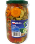 Belveder Mixed Vegetable Salad 3174 oz 900g Vegan NonGMO GlutenFree Pack of 1