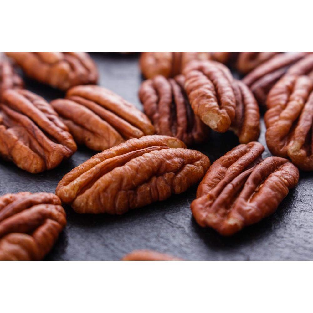 Raw Pecan Halves 44 oz 275 lb Natural American Pecans  No PPO  Batch Tested Gluten  Peanut Free  NonGMO  Shelled  Extra FancyNo Preservatives  Vegan  Keto  Paleo Friendly