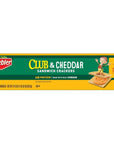 Keebler Products  Keebler  Sandwich Cracker Club  Cheddar 8Cracker Snack Pack 12 PacksBox  Sold As 1 Box  Individually packaged  Eight crackers per pack