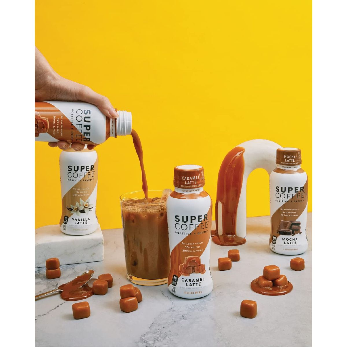 KITU SUPER COFFEE Keto Protein Coffee 0g Added Sugar 10g Protein 70 Calories Hazelnut 12 Fl Oz 12 Pack  Iced Smart Coffee Drinks